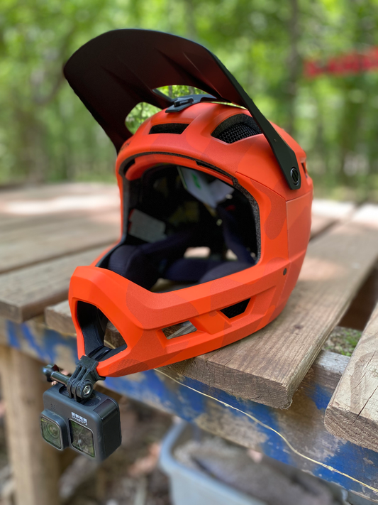 isometric gopro chin mount for smith mainline full face helmet