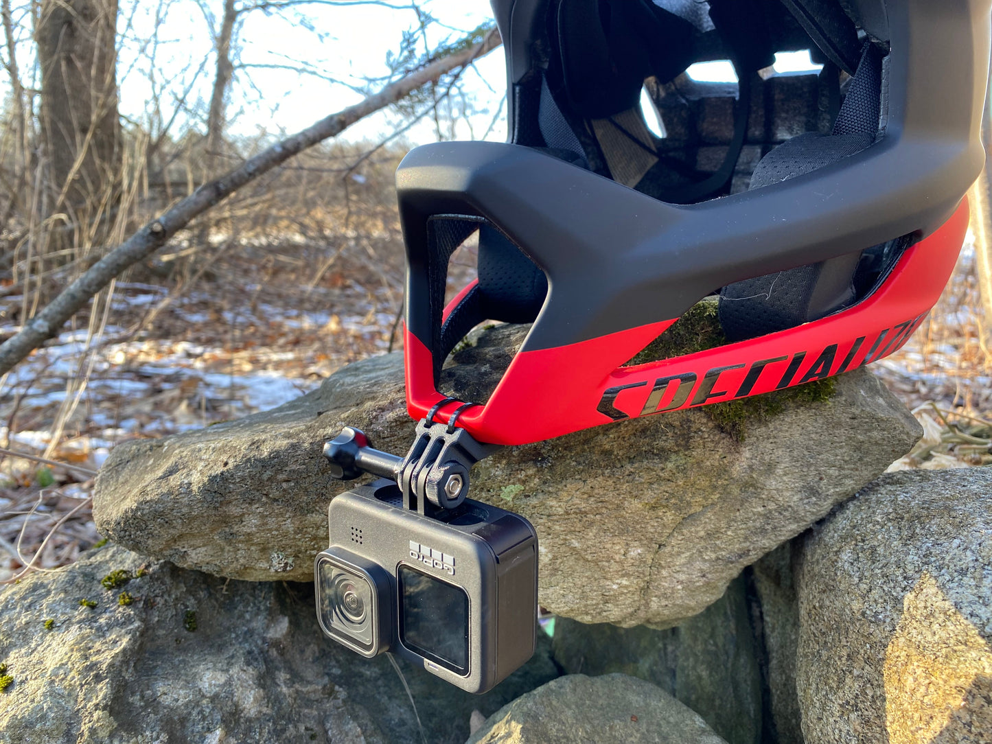 Specialized Gambit - GoPro Chin Mount for Full Face Mountain Bike (MTB) Helmet
