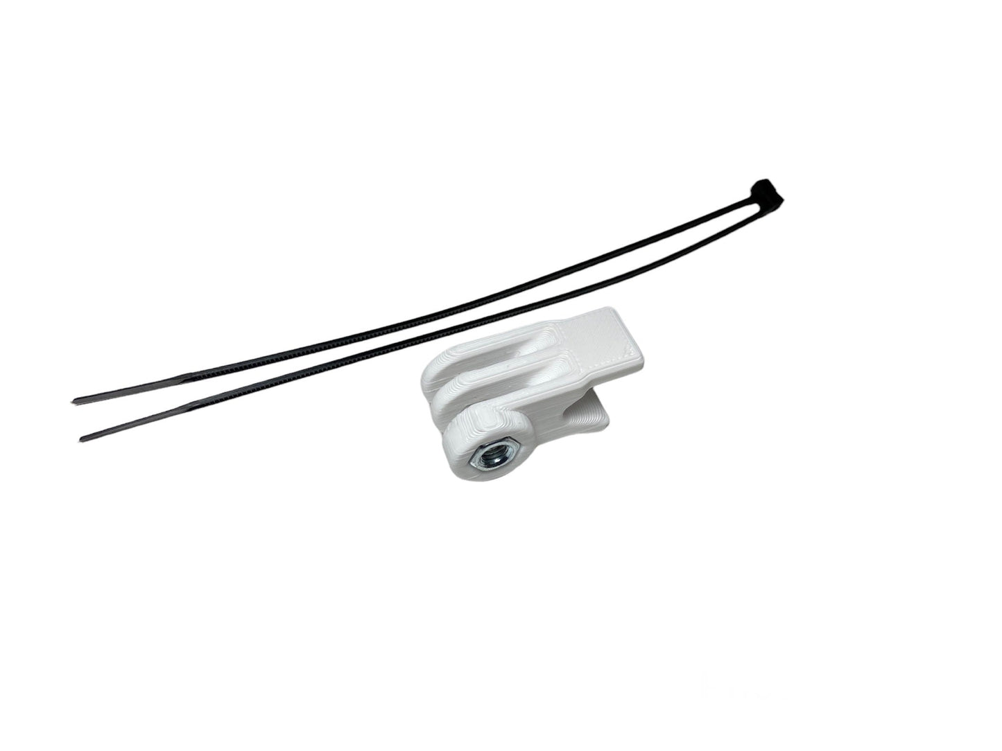 white gopro chin mount for 100% trajecta full face FF MTB helmet