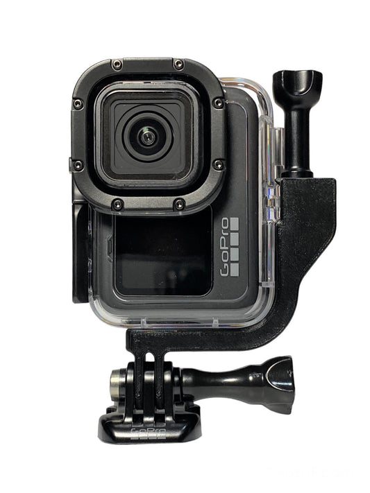 Vertical Mount (90 Degree Elbow Mount) for GoPro Hero 9, 10, 11, 12, 13 Waterproof Case