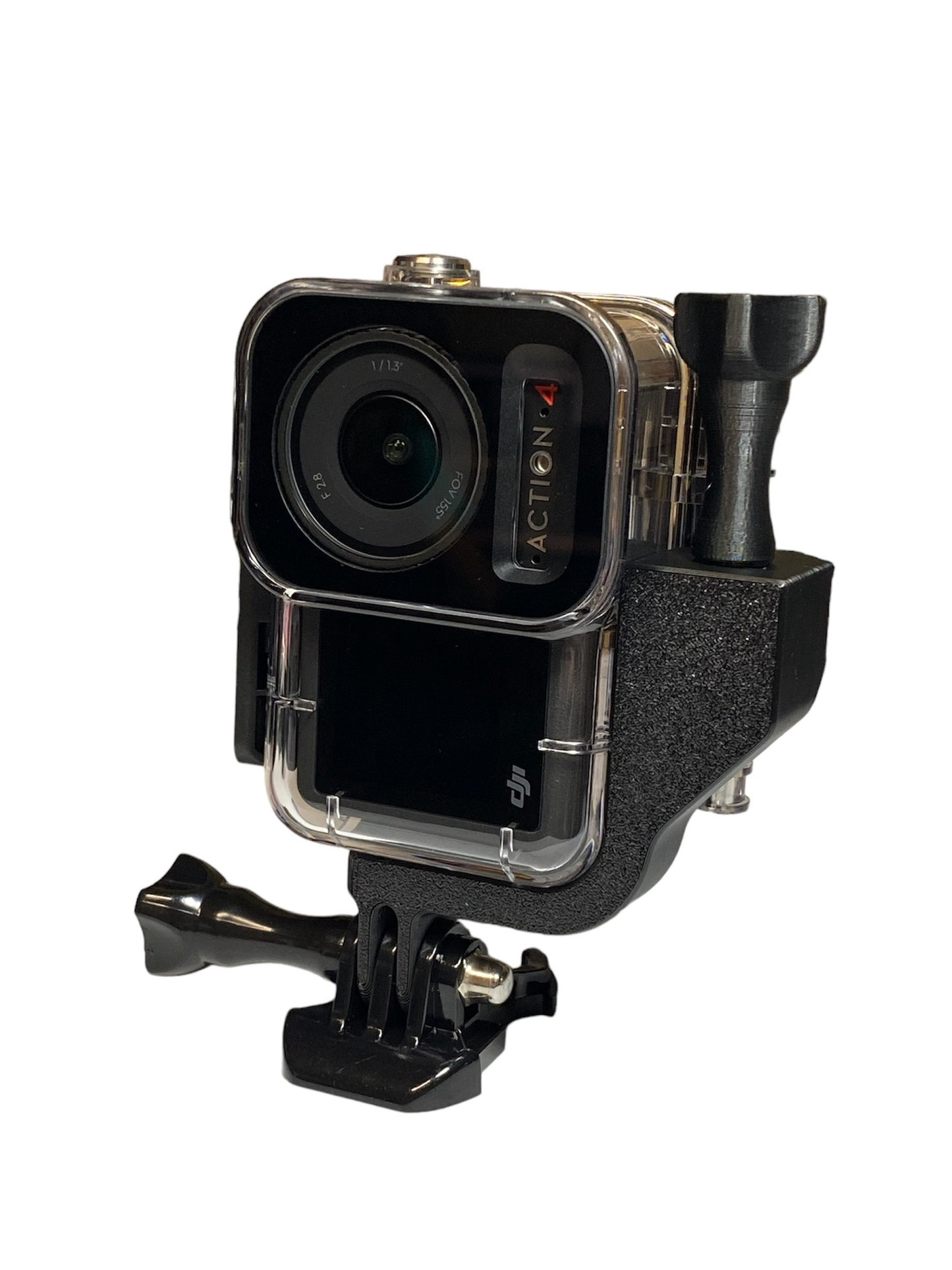 Vertical Mount (90 Degree Elbow Mount) for DJI Osmo Action 60m Waterproof Case