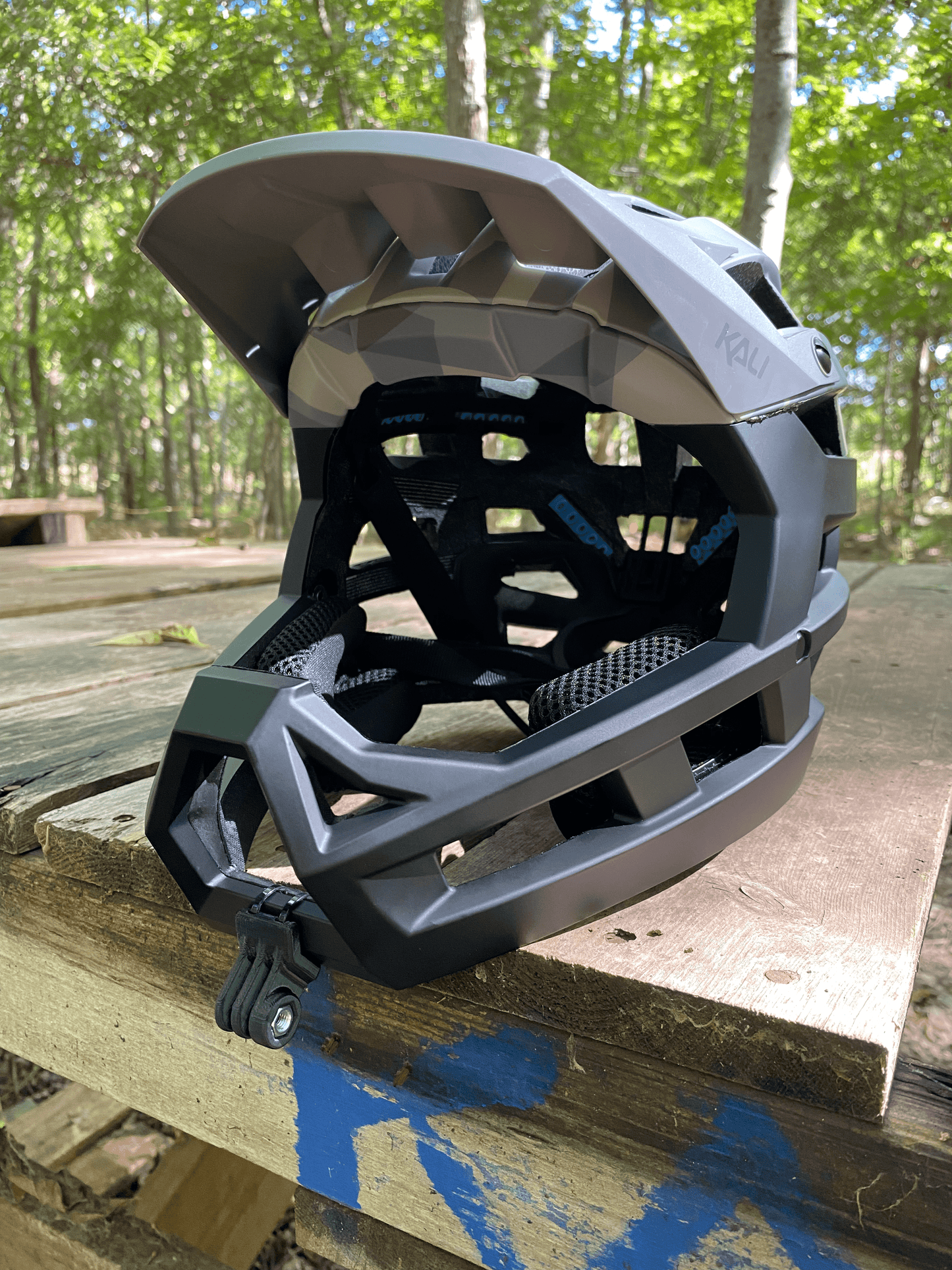 Kali Invader 2.0 - GoPro Chin Mount for Full Face Mountain Bike (MTB) Helmet