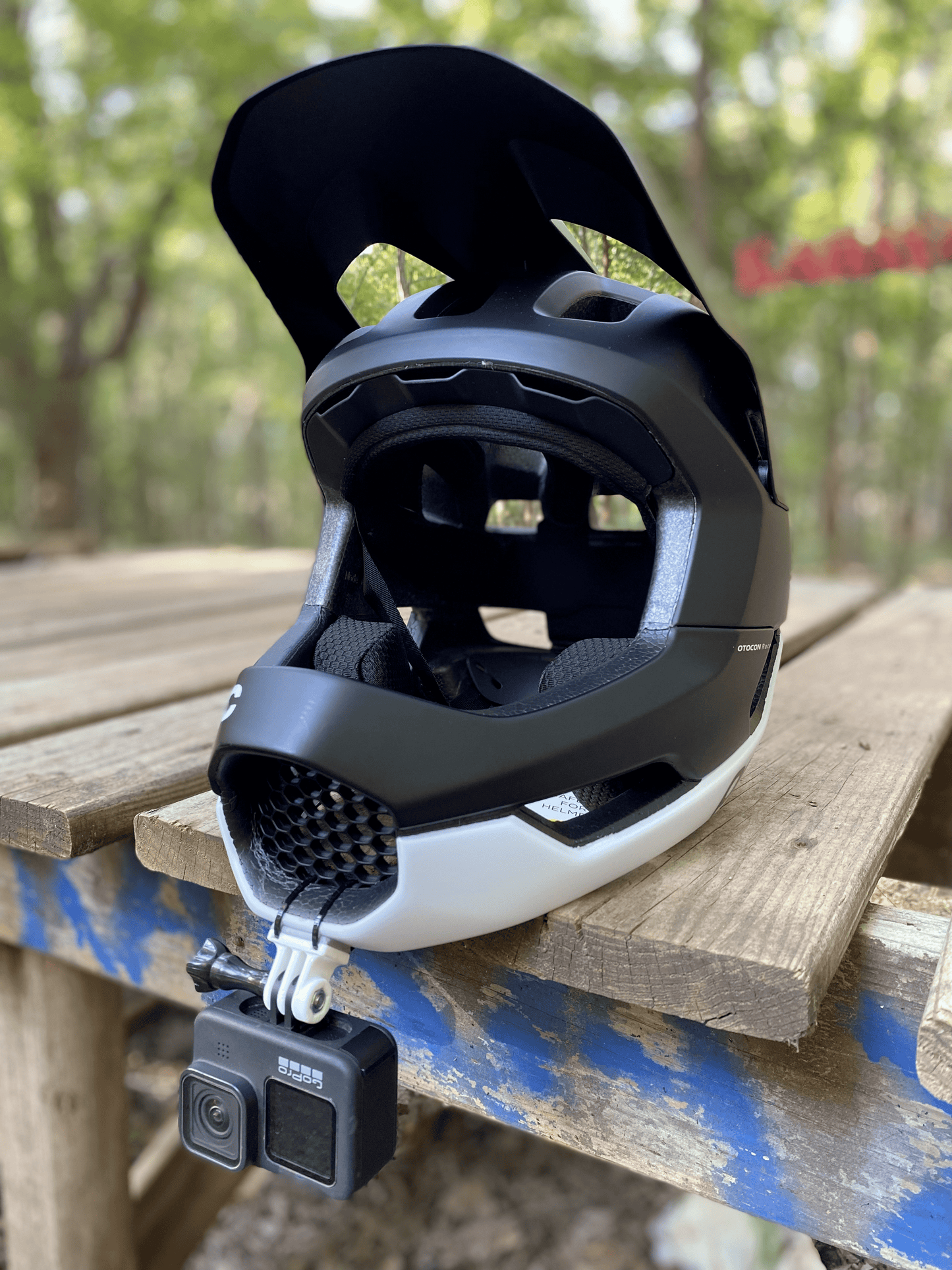 POC Otocon - GoPro Chin Mount for Full Face Mountain Bike (MTB) Helmet