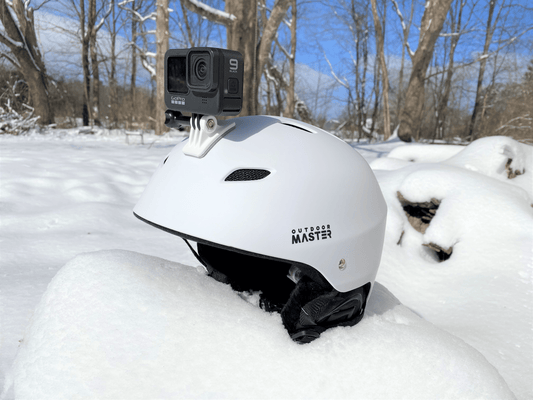 OutdoorMaster Kelvin - GoPro Top Mount for Ski and Snowboard Helmet