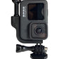 mounted gopro camera hero 9 hero 10 vertical adapter 90 degree elbow mount portait mode