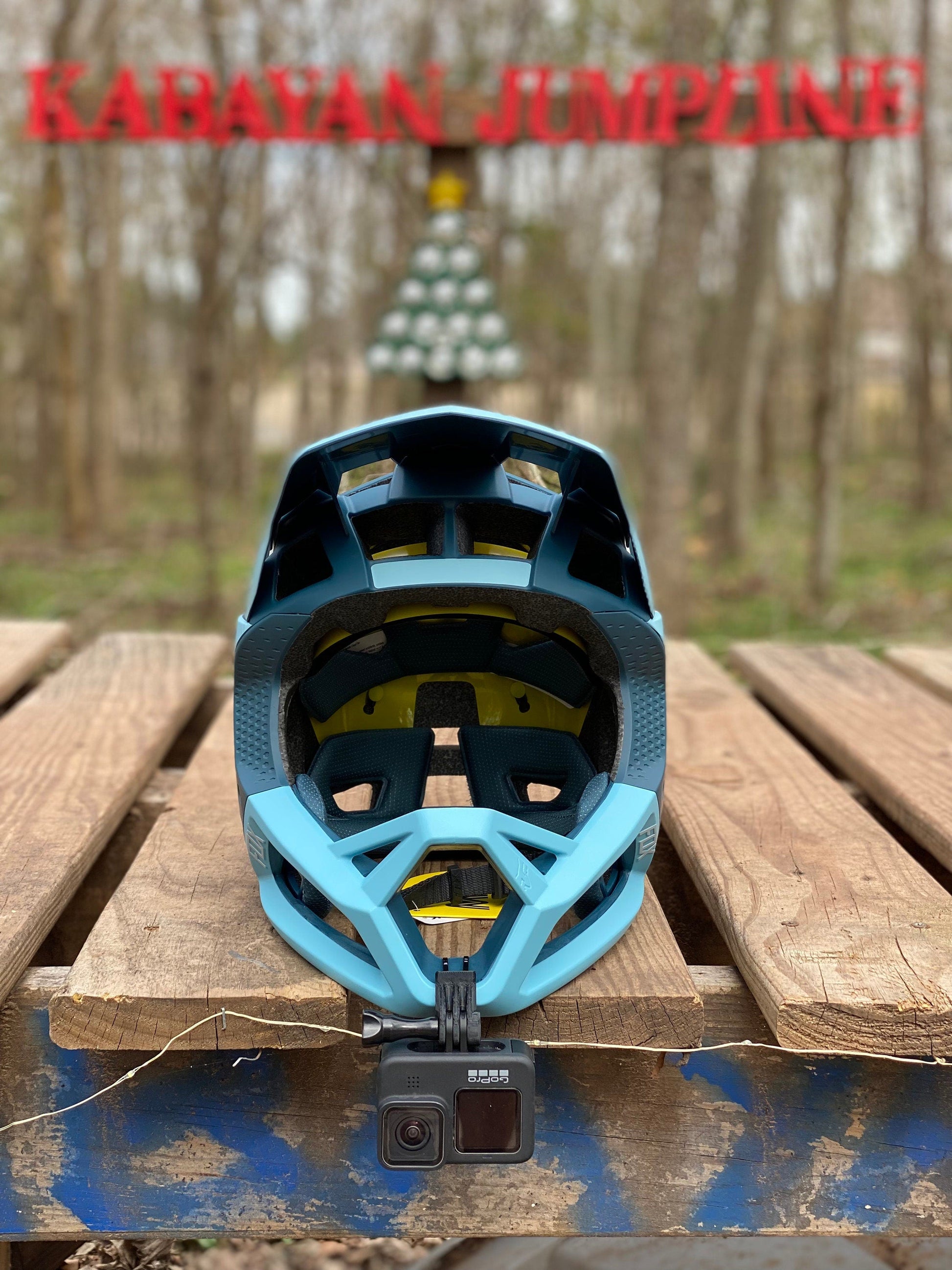 gopro fullface helm Fox Proframe
