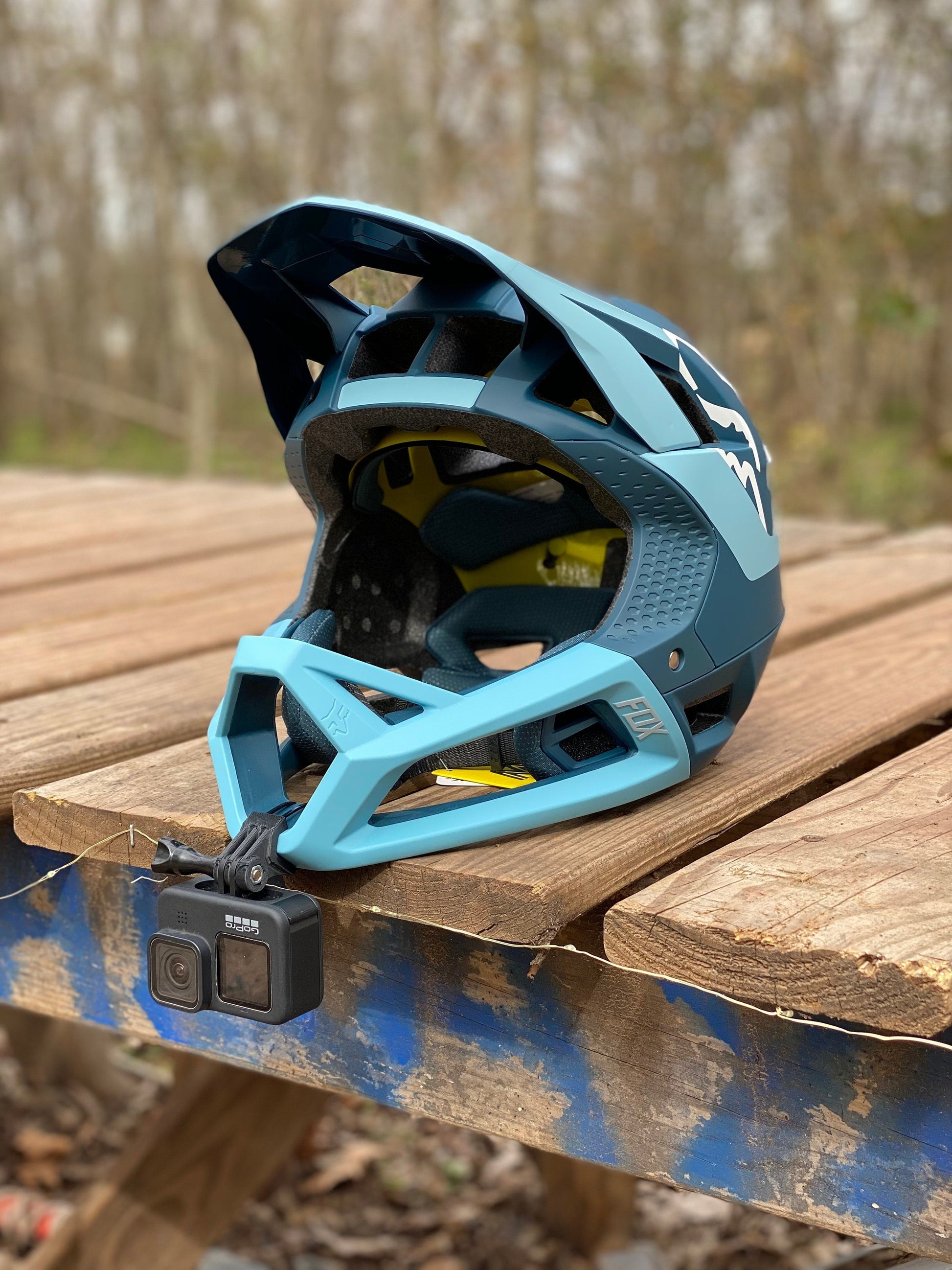Fox Proframe GoPro Chin Mount for Full Face Mountain Bike (MTB) Helmet